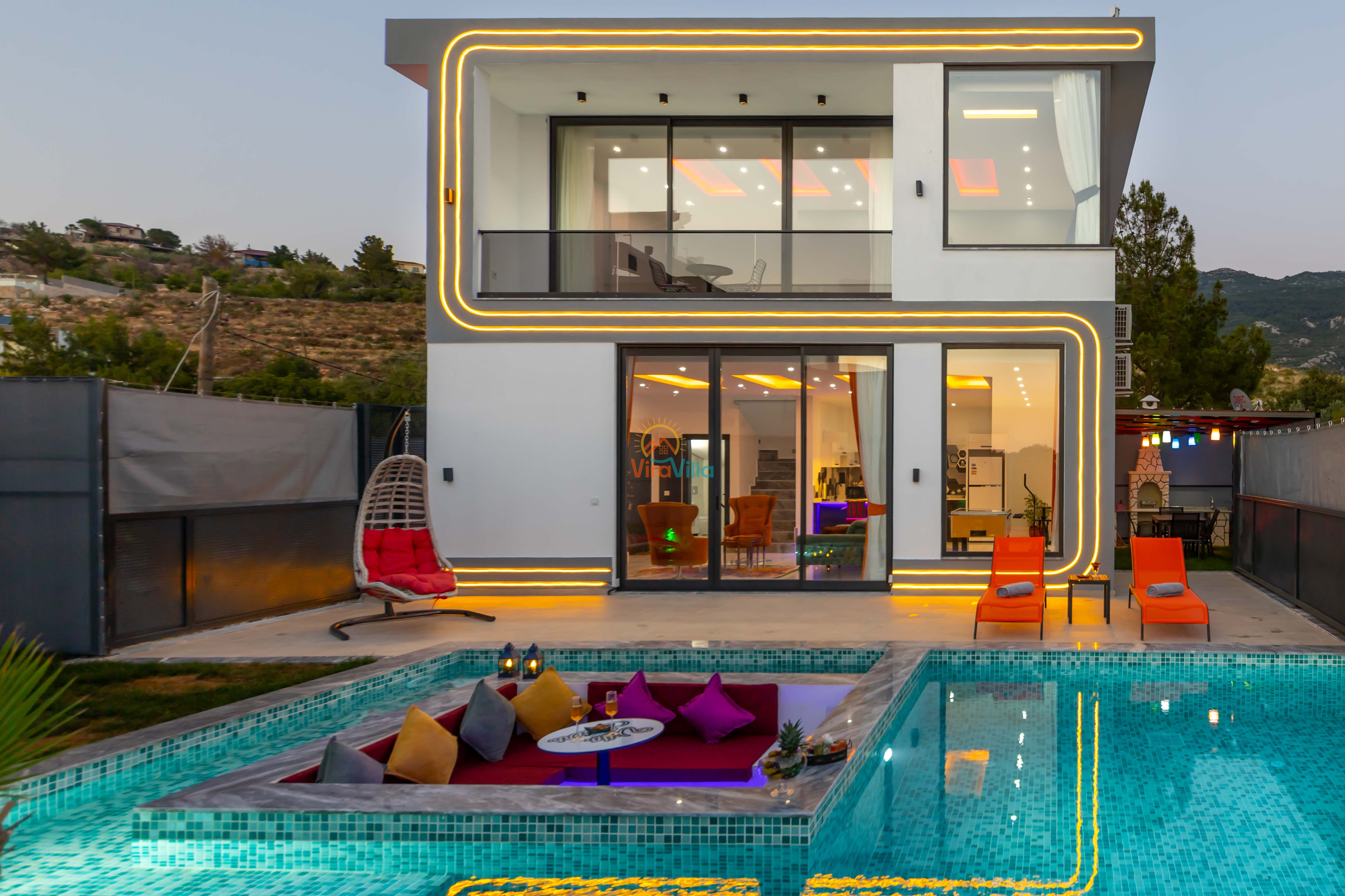 Kalkan Villa Kirala- En İyi Tatil Villaları