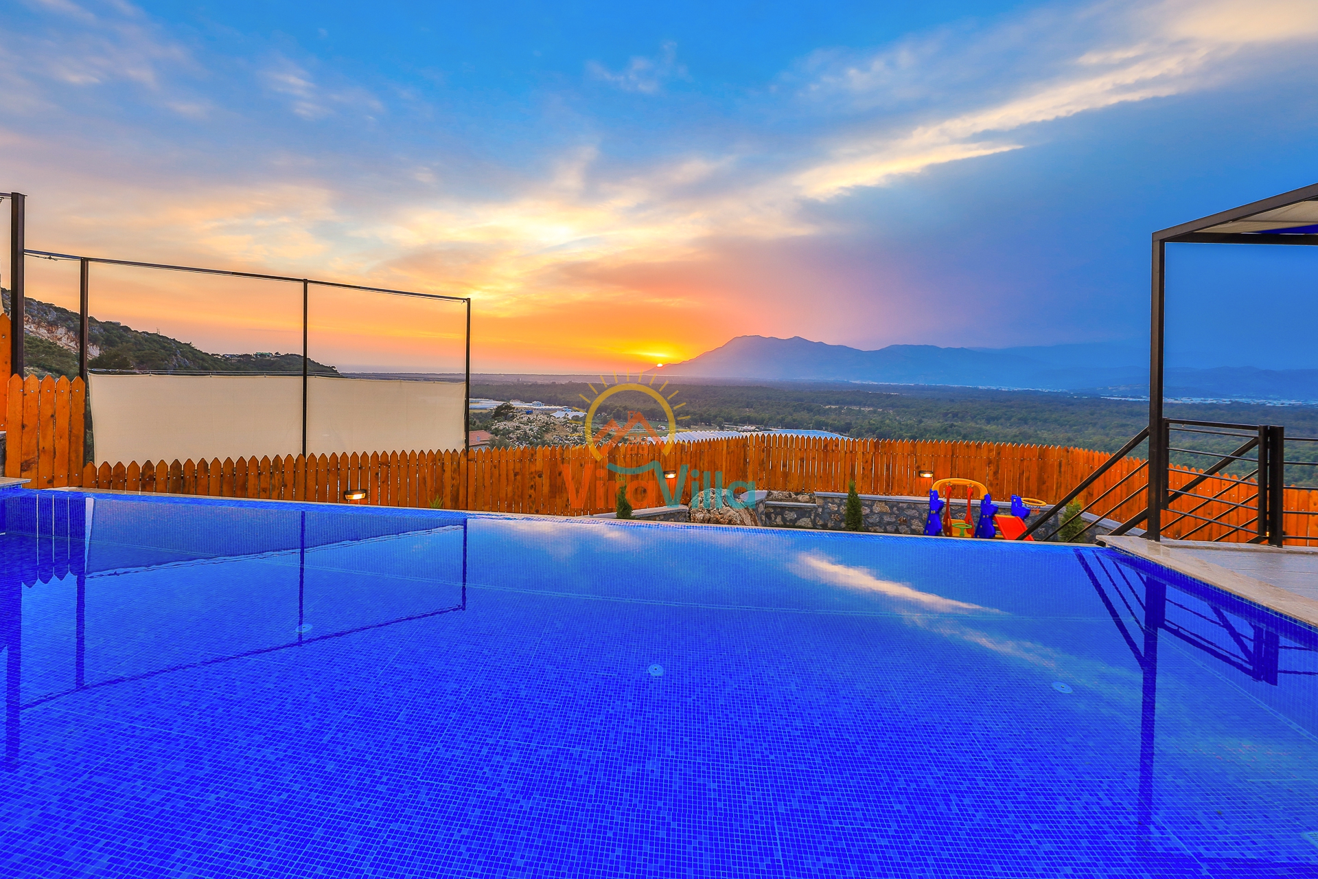Manzaralı Villa Kirala- Ölüdeniz